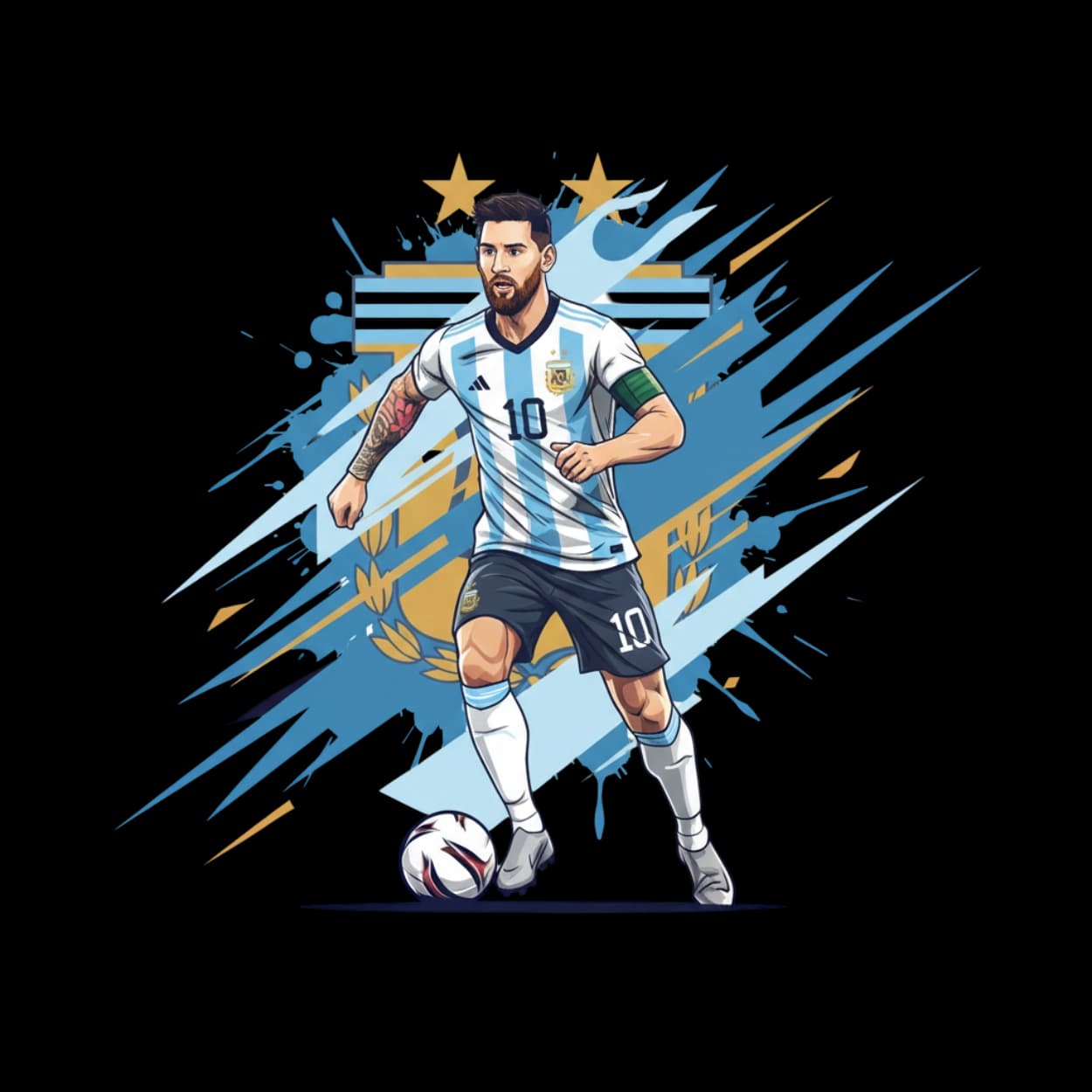 Messi vs Ronaldo comparison - Lionel Messi